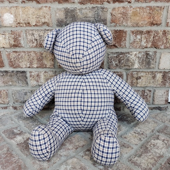 Other - Pottery Barn Inspired Plaid Teddy Bear